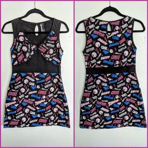 Sourpuss M Oh The Horror Goth Halloween Dress